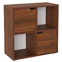 Стелаж Компанит П 35 59,6х27,5х60,4 см горіх, 8776903