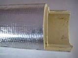 Теплоізоляційна шкаралупа з пінополіуретану з фольгоизолом D 38 мм, товщина 38 мм, фото 2