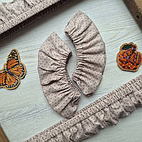 Чохол-захист на раму ТМ "Арабеска" шириною 40 см Крапки на бежевому