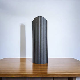 Євроштахети графіт 105 мм 7016 двох сторонній