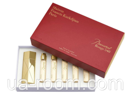 Парфюмированный набор унисекс Maison Francis Kurkdjian Baccarat Rouge 540 Extrait de Parfum, 5х11 мл.(premium), фото 1