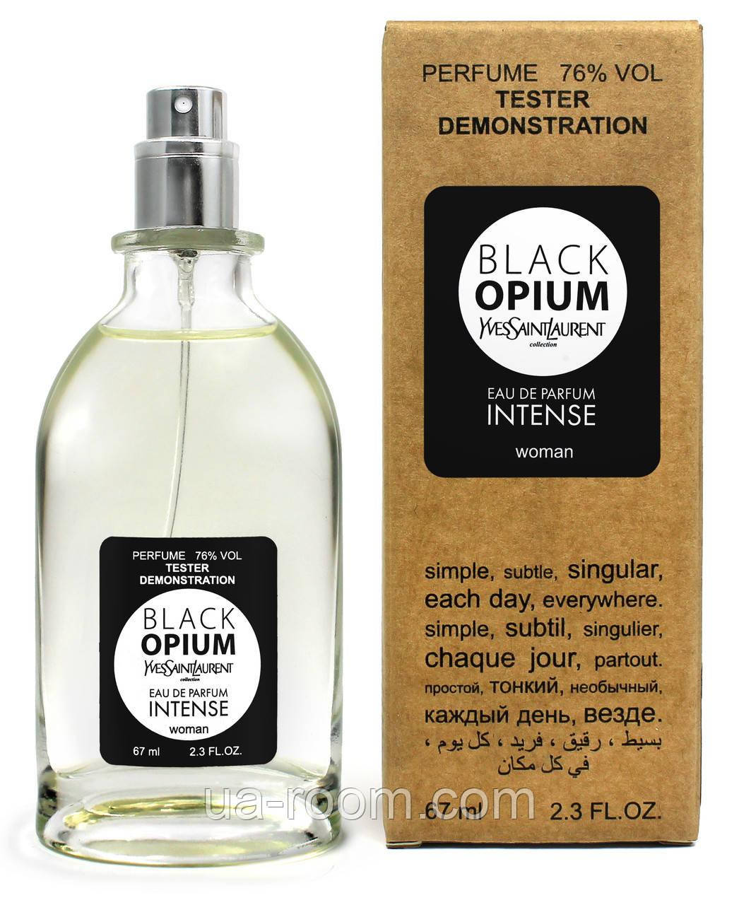 Тестер женский Yves Saint Laurent Black Opium Intense, 67 мл., фото 1