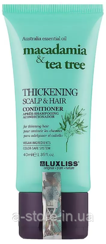 Кондиціонер для волосся зміцнювальний Luxliss Thickening Scalp & Hair Conditioner 40 мл, фото 1