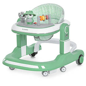 Ходунки 2в1 ME 1200 URSA Green пушер музика світло