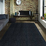 Самоклеючий ковролін для котів «Чорний» 50×50 см | Антидрапка для меблів, стін, підлоги, дверей, фото 3