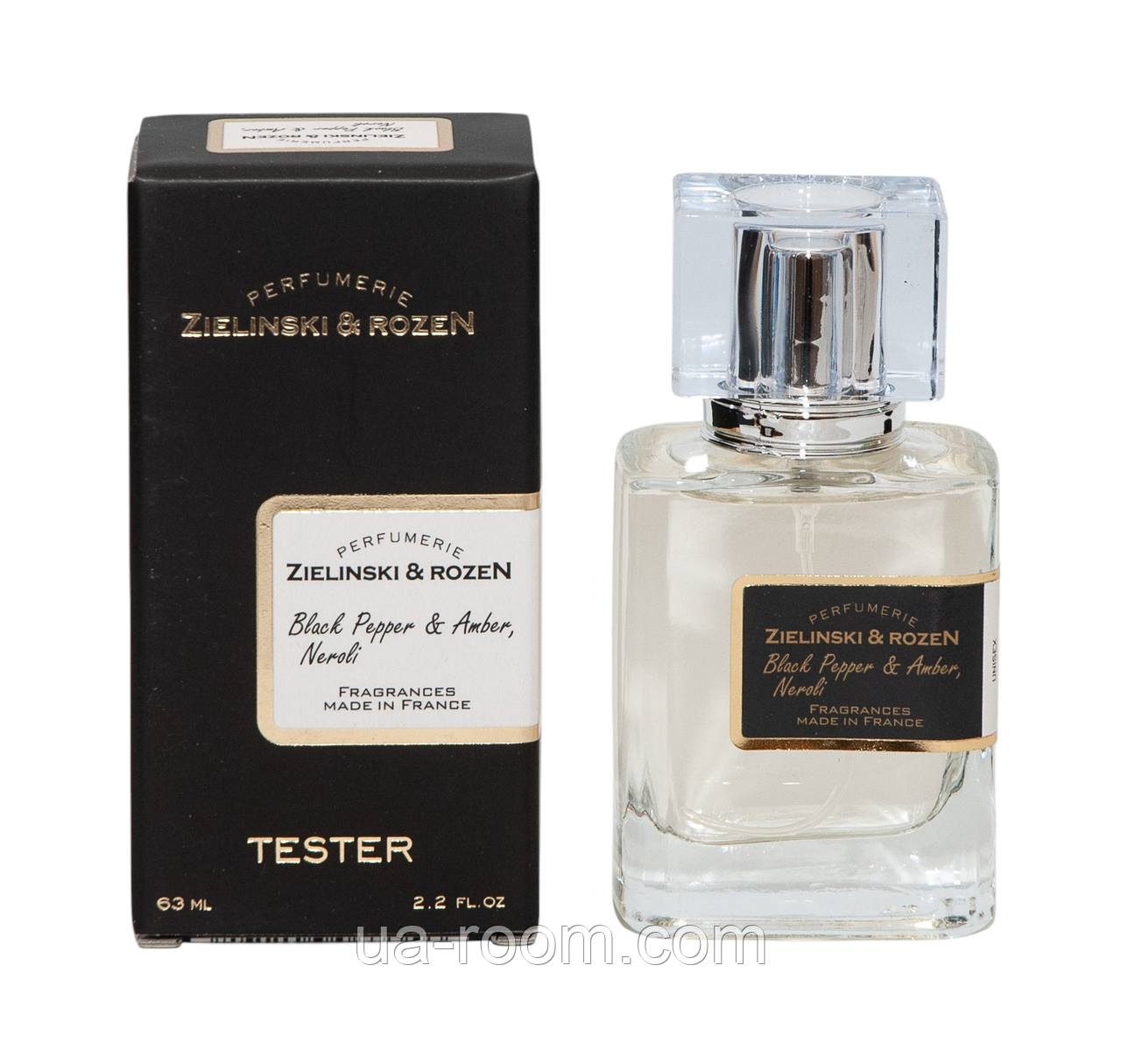 Тестер  унисекс Zielinski & Rozen Black Pepper & Amber, Neroli, 63 мл, фото 1