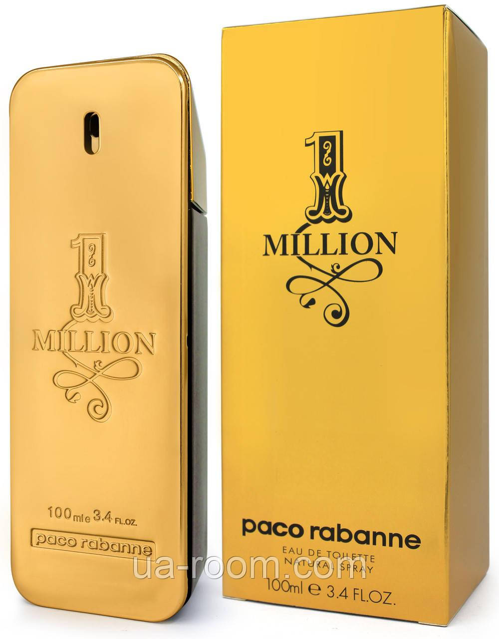 Чоловіча туалетна вода Paco Rabanne 1 million, 100 мл., фото 1