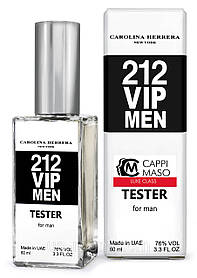 Тестер DUTYFREE чоловічий Carolina Herrera 212 Vip Men, 60 мл