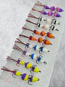 Набір Мікро Мандул на судака 45 мм/10 шт.