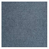 Самоклеючий теплий ковролін «Сірий» 50×50 см для підлоги | Коврова вінілова плитка, миюча, водостійка, фото 8