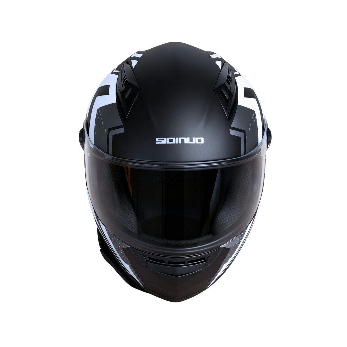 Мотошолом HF-111 L 59-60 см (чорний А), фото 1