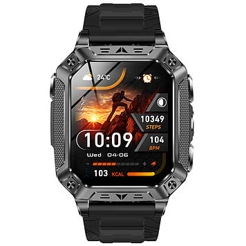 Смарт-годинник Formula K+ Rubber (2 ремінці) | Чоловічий смарт-годинник 2026