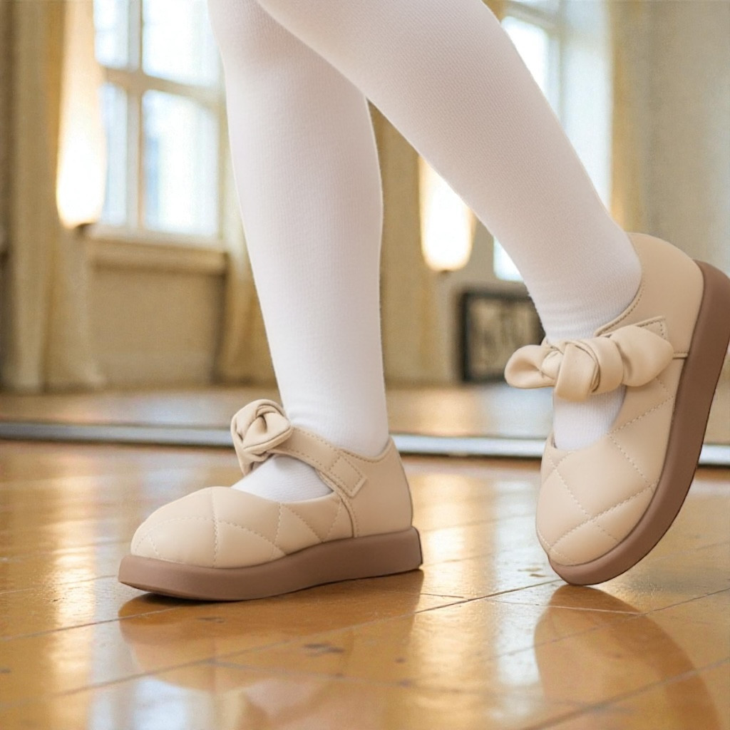 Дитячі святкові туфельки, ошатне взуття для дівчаток із супінатором. Розмір: 21-24, фото 1