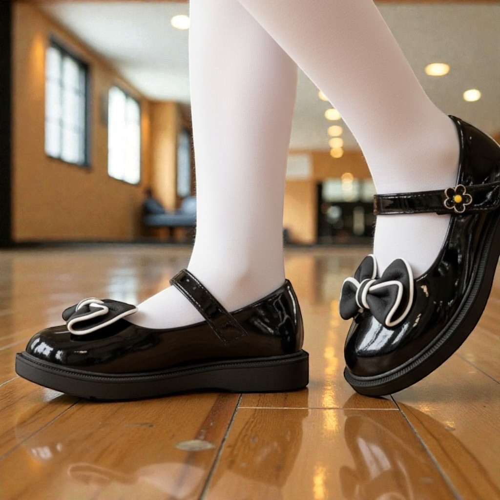 Дитячі святкові туфельки, ошатне взуття для дівчаток. Розмір: 26-31, фото 1