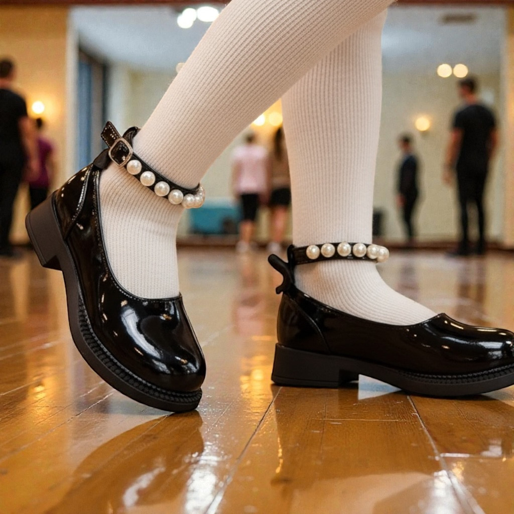 Дитячі святкові туфельки, ошатне взуття для дівчаток. Розмір: 26, фото 1