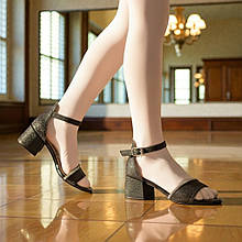 Дитячі святкові лофери туфельки на підборах, ошатне взуття для дівчаток. Розмір: 31