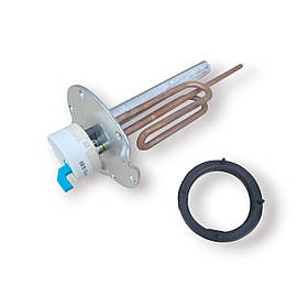 Тен для бойлера Aston з терморегулятором, анодом та фланець