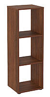 Стелаж Компанит КШ 24 37,4х33х109,4 см горіх, 8777016
