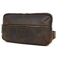 Сумка поясна зі шкіри крейзі хорс RC-1819-3md TARWA коричнева