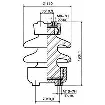 Ізолятор ІОС-10-500, фото 3
