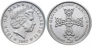 Мен 5 пенсів 2000 2002 - Кельтський хрест
