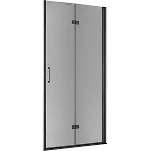 Душові двері Brava в чорному профілі