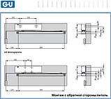 Доводчик GU OTS 735 (ковзна тяга), фото 3