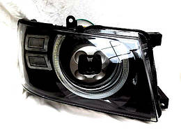 Передня Full LED-оптика для Nissan Patrol Y61 (2005+) стиль Defender