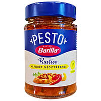 Соус песто Barilla Pesto Rustico Verdure Mediterranee з овочами 200 г
