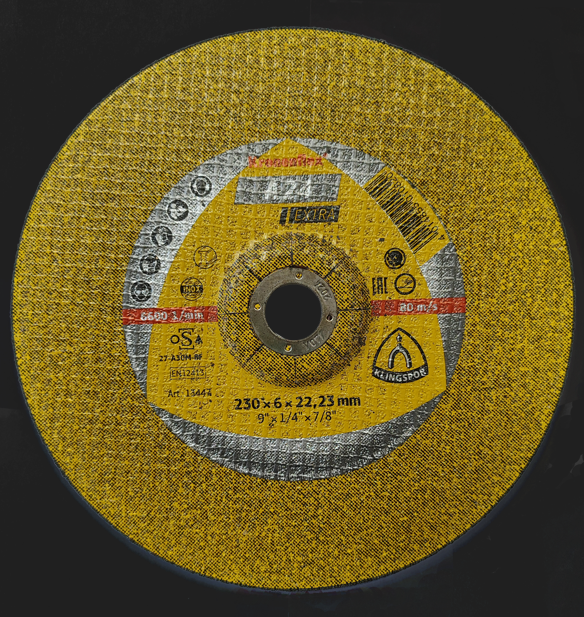 Круг зачисний 230х6 Klingspor A24 Extra, фото 1