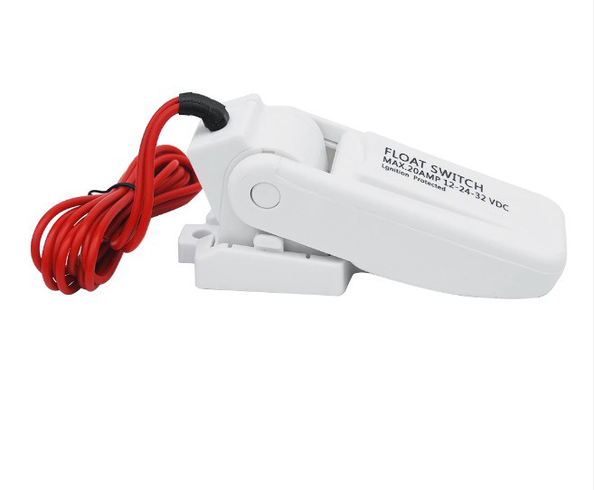 Електричний поплавцевий вимикач для трюмних помп, 12 В / 24 В / 32 В, до 20 А, фото 1