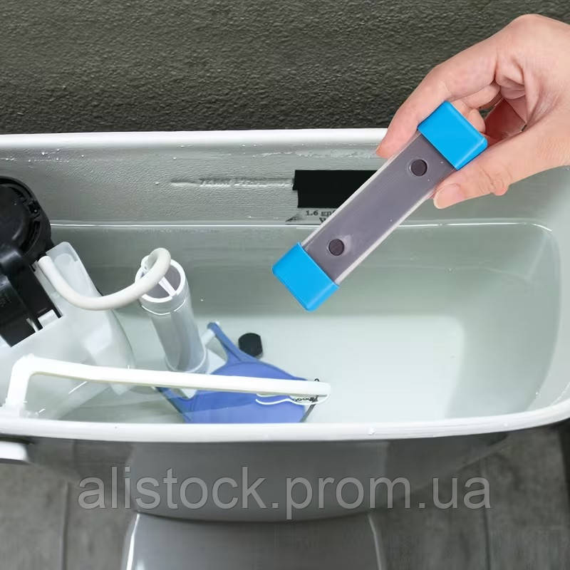 Magnetic toilet tank cleaner
