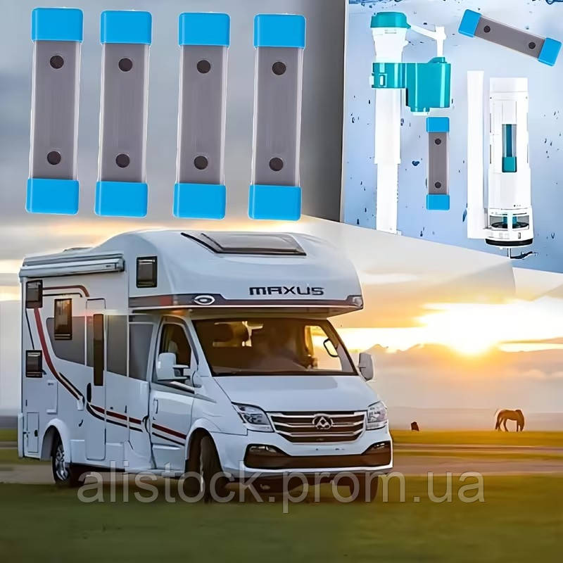 Magnetic toilet tank cleaner