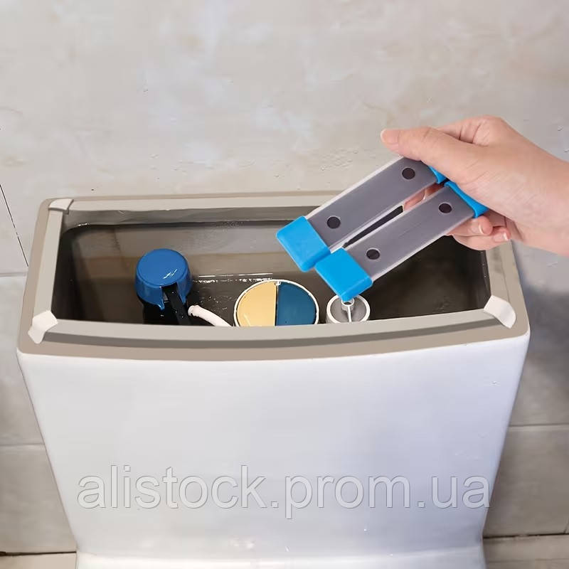 Magnetic toilet tank cleaner