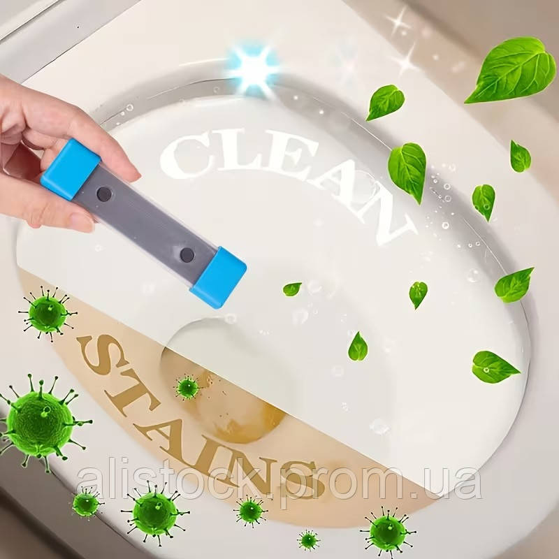 Magnetic toilet tank cleaner