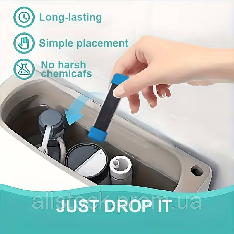Magnetic toilet tank cleaner