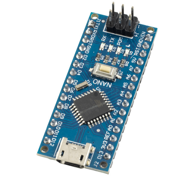 Плата Arduino Nano V3.0 ATmega328P, Micro USB, CH340G, 5 шт, фото 1