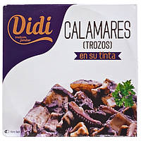 Кальмари Didi в чорнилі 266 г