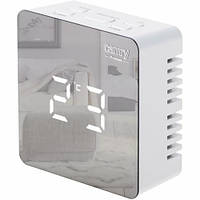 Годинник - будильник Camry CR 1150 білий LED (UA-01)