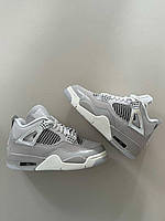 Air Jordan 4 Grey Silver
