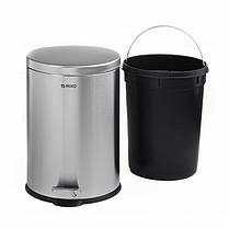 Відро для сміття з педаллю 20 л Відро для сміття для ванної кімнати Відро для сміття з педаллю Урна з педаллю, фото 4