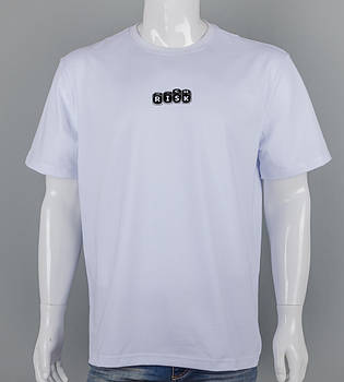 Футболка батал Risk 2607б (Уп.4шт 3XL,4XL), Білий