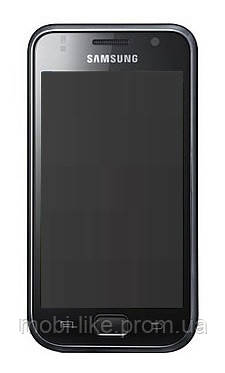Дисплей із сенсорним екраном з рамкою Samsung Galaxy S i9003 чорний з рамкою