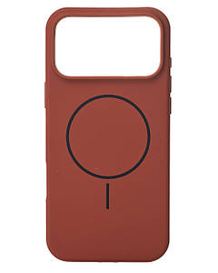 Чохол Soft Case MagSafe iPhone 17 Pro Brown