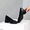 Чорні туфлі в офіс зручний середній підбор в асортименті, фото 9