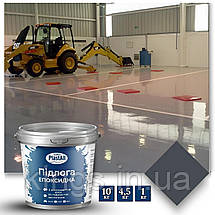 Хімстійка емаль для бетону (Технічні приміщення) Plastall™ Tech | Синій (5010) | 4.5 кг, фото 4