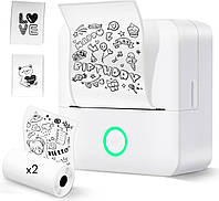 Міні Bluetooth принтер етикеток Lovcoyo для телефону, iOS та Android