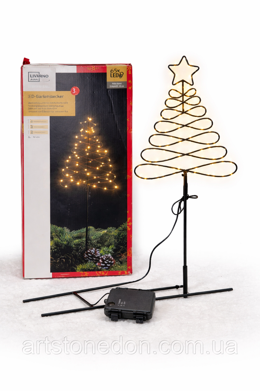 LED Декоративна садова прикраса LIVARNO Home, 48 см | 65 LED, фото 1