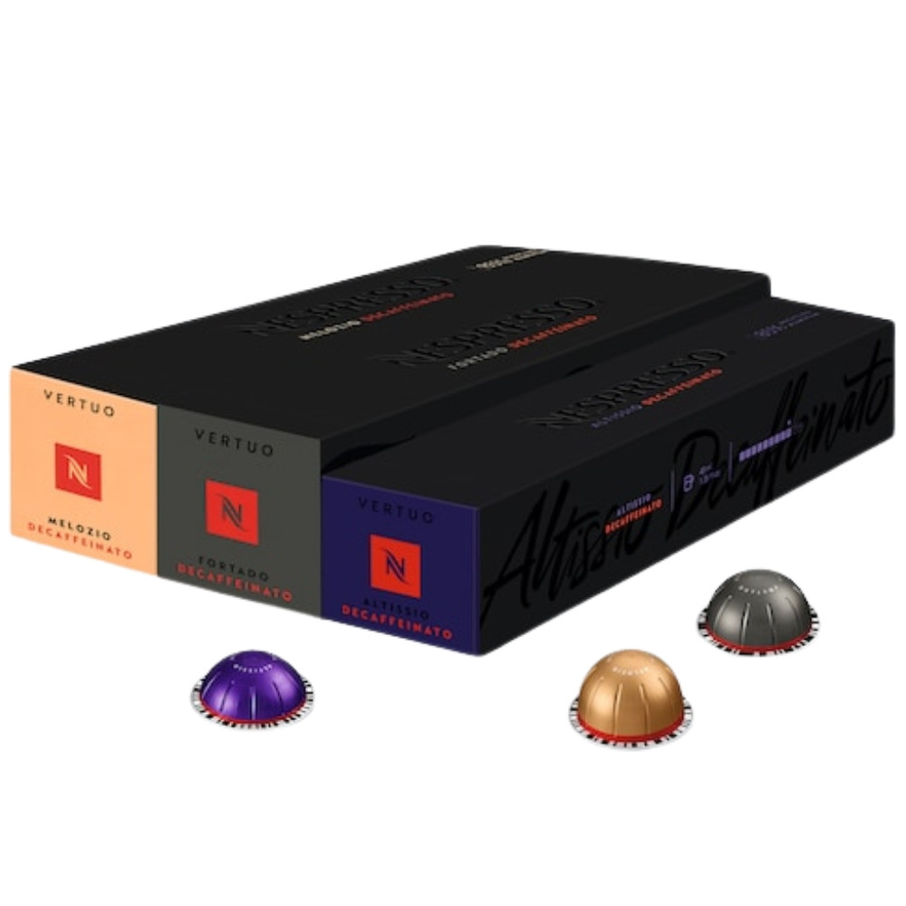 Набір кави в капсулах Nespresso Vertuo Decaf Set – 30 капсул, фото 1