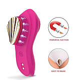 Смарт-вібратор у трусики Love Spouse Magnetic фуксія, фото 6